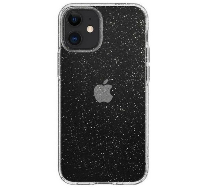 Spigen Чохол-накладка Spigen Liquid Crystal Glitter для Apple iPhone 12 Mini Crystal Quartz (ACS01741)