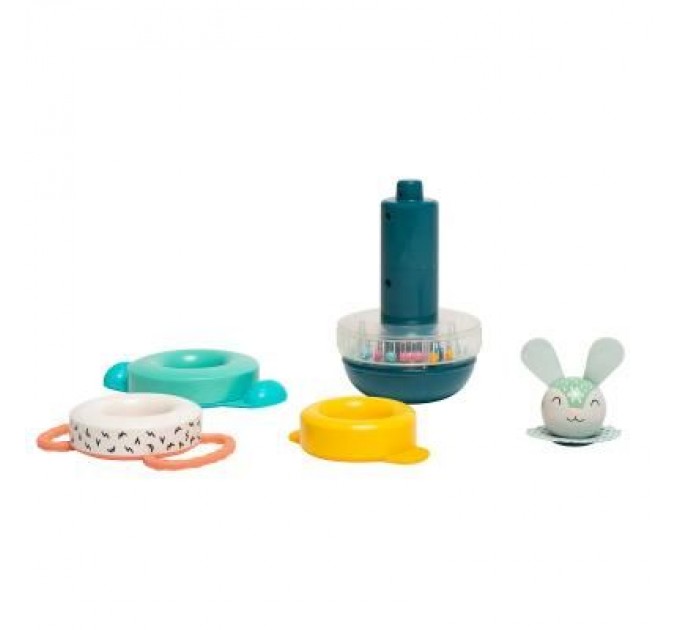 Taf Toys Розвиваюча іграшка Taf Toys пірамідка Кролик колекція Полярне сяйво (12445)