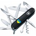 Victorinox Ніж Victorinox Huntsman Ukraine 91 мм Чорний Серце синьо-жовте (1.3713.3_T1090u)