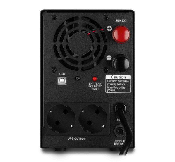 Powercom Пристрій безперебійного живлення Powercom INF-3000 1800W 36V (INF-3000)