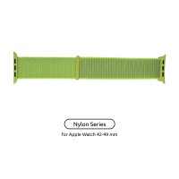 Ремінець до смарт-годинника Armorstandart Nylon Band для Apple Watch 49/46/45/44/42 (Series 1-3) Light Green (ARM57858)