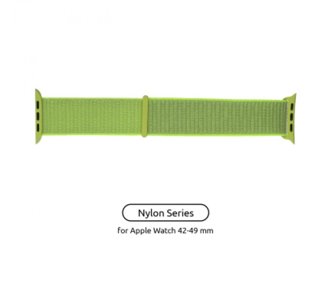 Armorstandart Ремінець до смарт-годинника Armorstandart Nylon Band для Apple Watch 49/46/45/44/42 (Series 1-3) Light Green (ARM57858)