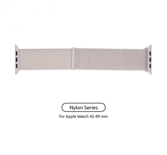 Armorstandart Ремінець до смарт-годинника Armorstandart Nylon Band для Apple Watch 49/46/45/44/42 (Series 1-3) Pink (ARM55854)