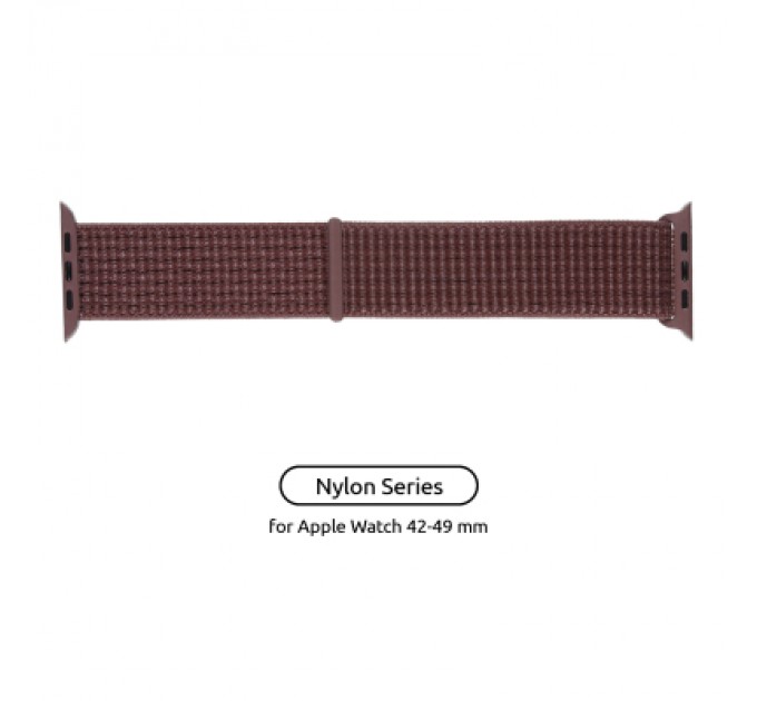 Armorstandart Ремінець до смарт-годинника Armorstandart Nylon Band для Apple Watch 49/46/45/44/42 (Series 1-3) Smoke Purple (ARM55855)