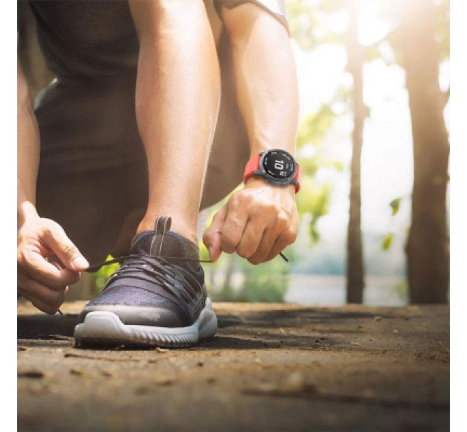 Armorstandart Ремінець до смарт-годинника Armorstandart Silicone для Garmin 26mm Coral Red (ARM87729)