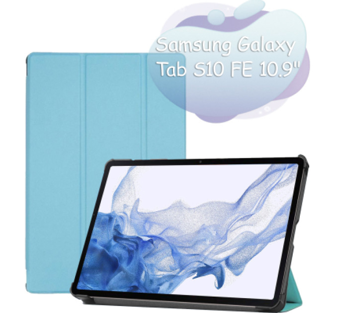 BeCover Чохол до планшета BeCover Smart Case Samsung Galaxy Tab S10 FE (SM-X520/SM-X526) 10.9" Light Blue (713278)