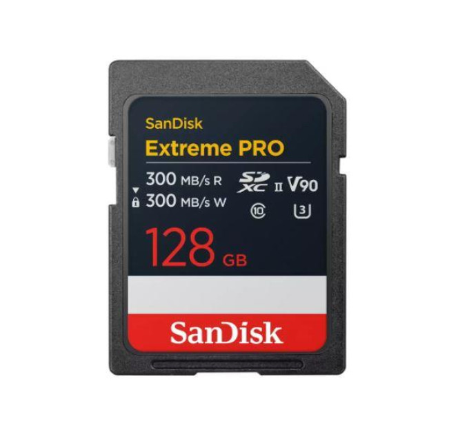 SanDisk Карта пам'яті SanDisk 128GB SD class 10 UHS-II U3 V90 Extreme Pro (SDSDXDM-128G-GN4IN)