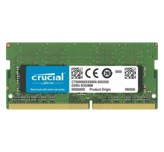 Micron Модуль пам'яті для ноутбука SoDIMM DDR4 8GB 3200 MHz Micron (CT8G4SFRA32AT)