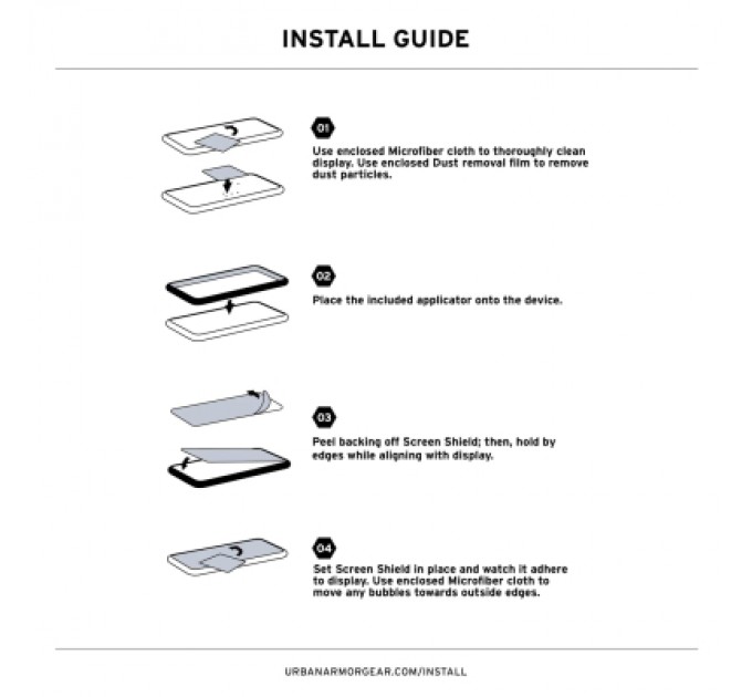 UAG Скло захисне UAG iPhone 17 Transparent (14438411VNA)