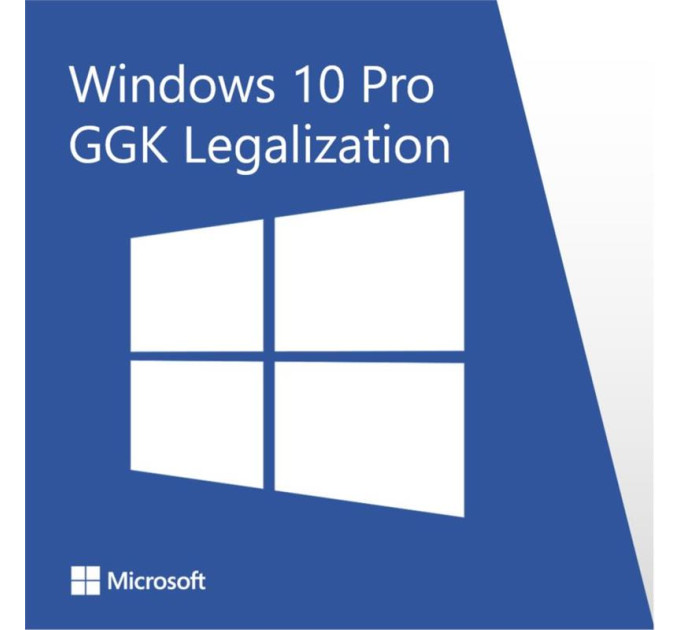 Microsoft Операційна система Microsoft Windows 10 Pro укр, 64-біт GGK, ОЕМ на DVD носії (4YR-00233)