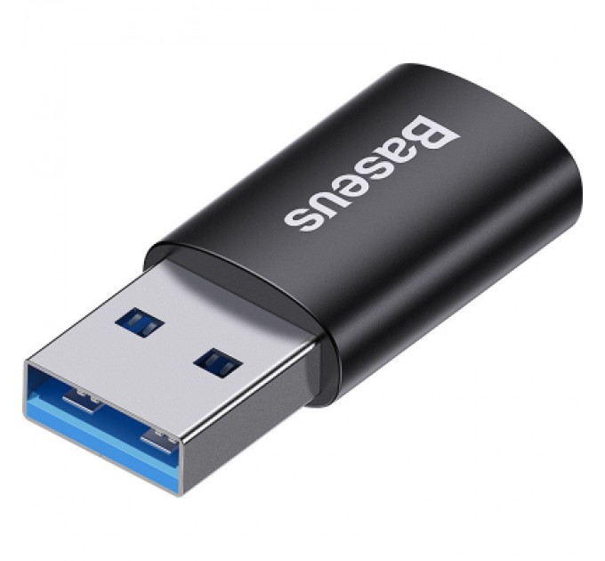 Baseus Перехідник USB 3.1 M to USB-C F black Baseus (ZJJQ000101)