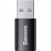 Baseus Перехідник USB 3.1 M to USB-C F black Baseus (ZJJQ000101)