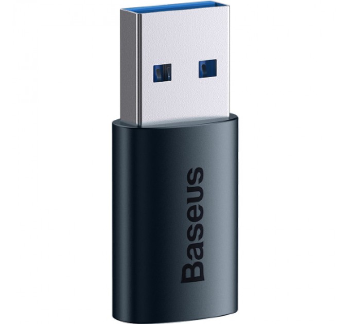 Baseus Перехідник USB 3.1 M to USB-C F blue Baseus (ZJJQ000103)