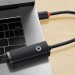 Baseus Перехідник USB-C to RJ45 Ethernet 1000Mbps black Baseus (WKQX000301)