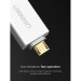 Ugreen Перехідник OTG USB 2.0 AF to Micro 5P US195 white Ugreen (30529)