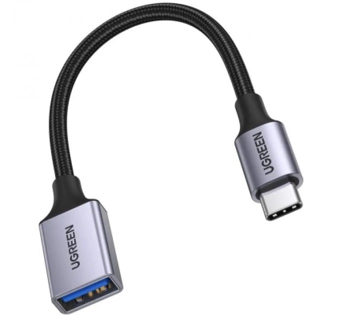 Ugreen Перехідник OTG USB 3.0 AF to USB-C 0.1m US378 black Ugreen (70889)