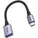 Ugreen Перехідник OTG USB 3.0 AF to USB-C 0.1m US378 black Ugreen (70889)