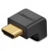 Ugreen Перехідник HDMI M to HDMI F 90° corner Down HD112 black Ugreen (20109)