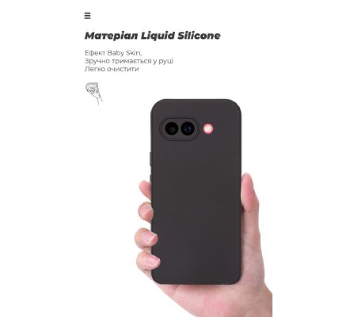 Armorstandart Чохол до мобільного телефона Armorstandart ICON Google Pixel 9a Camera cover Black (ARM83646)