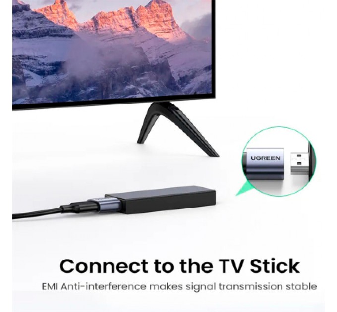 Ugreen Перехідник HDMI F to HDMI F 8K black Ugreen (90592)