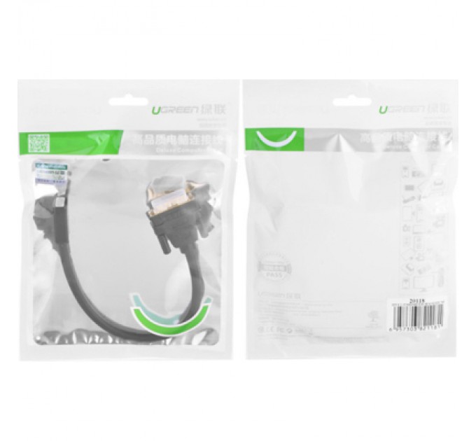Ugreen Перехідник DVI M to HDMI F 0.22m black Ugreen (20118)