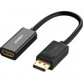 Ugreen Перехідник Display Port M to HDMI F 1080P black Ugreen (40362)