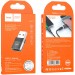 HOCO Перехідник UA17 USB M to USB-C F USB2.0 Black HOCO (6931474762009)