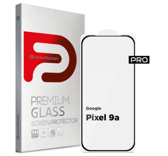 Armorstandart Скло захисне Armorstandart Pro Google Pixel 9a Black (ARM83564)