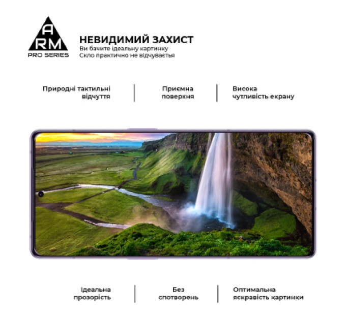 Armorstandart Скло захисне Armorstandart Pro Xiaomi Poco M7 Pro 5G Black (ARM83140)