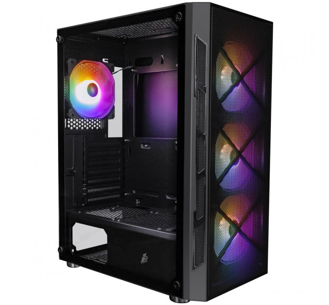 1stPlayer Корпус 1stPlayer XP-BK-4F1 Black 750W (XP-BK-4F1-PS-750FK-EU)