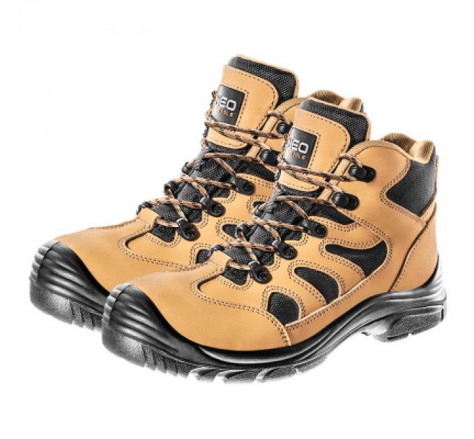 Neo Tools Черевики робочі Neo Tools нубук, без металу, S3 SRC за стандартом EN ISO 20345, р.44 (82-125)
