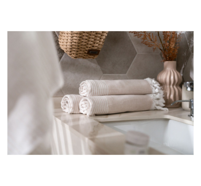 Ardesto Рушник Ardesto SPA 90х180см 100% бавовна, мокко (ART2690MC)