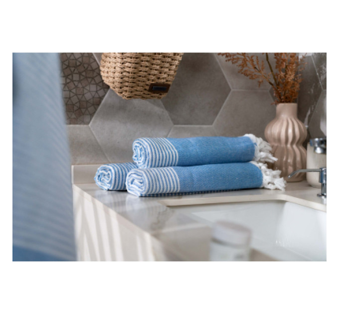 Ardesto Рушник Ardesto SPA 90х180см 100% бавовна, синій (ART2690BL)