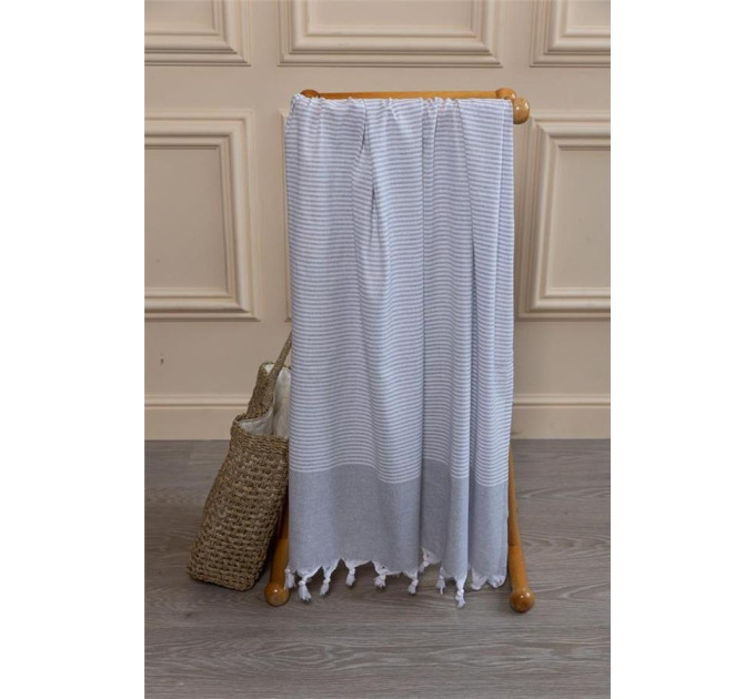 Ardesto Рушник Ardesto SPA 90х180см 100% бавовна, сірий (ART2690GR)