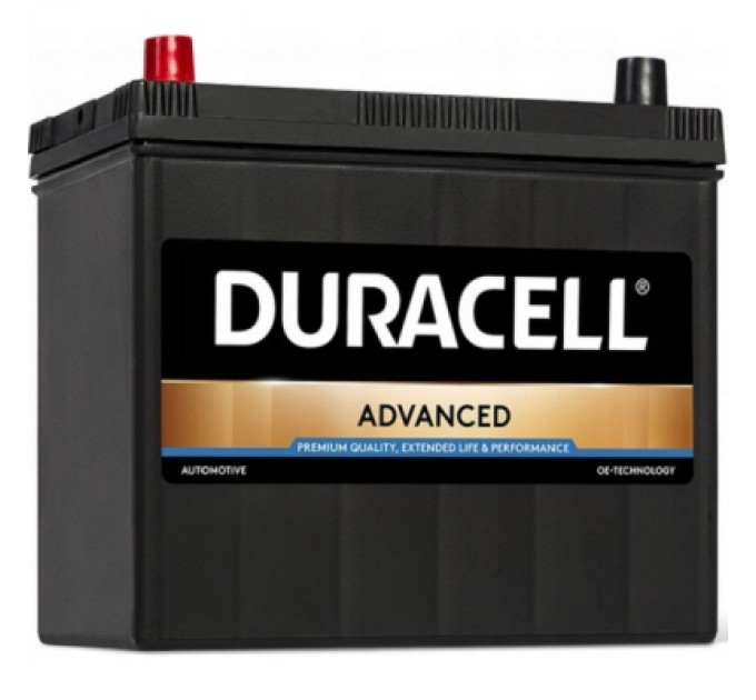 Duracell Акумулятор автомобільний Duracell Advanced DA45L 45Ah 390A L+ (DA45L)