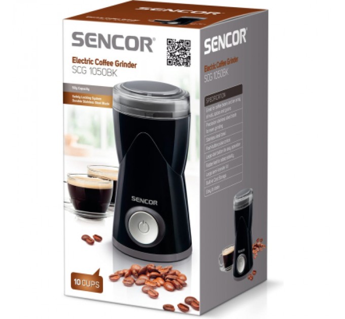 Sencor Кавомолка Sencor SCG 1050 BK (SCG1050BK)