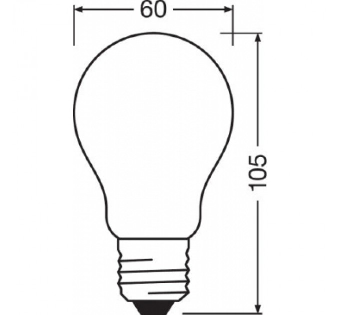 Osram Лампочка Osram SST CLAS A 100 12 W/4000K E27 (4058075434707)