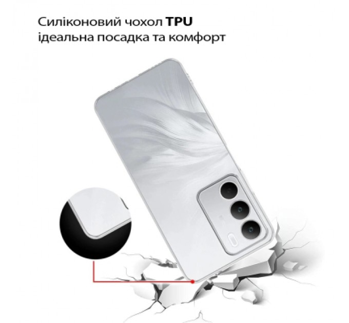 BeCover Чохол до мобільного телефона BeCover Silicone Realme C71 Transparent (713780)