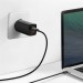 Baseus Зарядний пристрій Baseus 2xUSB 65W GaN (USB-C+USB-A) black (CCGAN2L-B01)