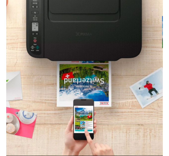 Canon Багатофункціональний пристрій Canon PIXMA TS3640 black Wi-Fi (6670C007)