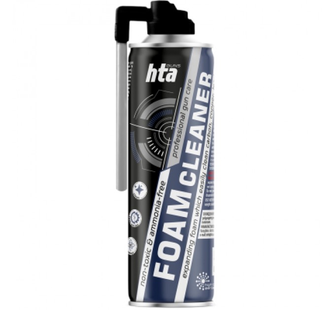 HTA Мастило для зброї HTA Піна для чищення від міді та порохового нагару Foam Bore Cleaner 500 мл (HTA4011)