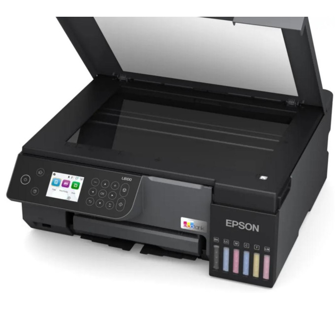 Epson Багатофункціональний пристрій А4 кол. Epson EcoTank L8100 Wi-Fi (C11CK94401)