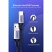 Ugreen Дата кабель USB 2.0 AM to Type-C 3.0m 3.0A 18W US288 Space Gray Ugreen (60408)