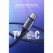 Ugreen Дата кабель USB 2.0 AM to Type-C 3.0m 3.0A 18W US288 Space Gray Ugreen (60408)