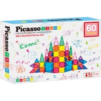 Конструктор Picasso магнітний Tiles Mini Diamond Series Set 60 деталей (817338022303)