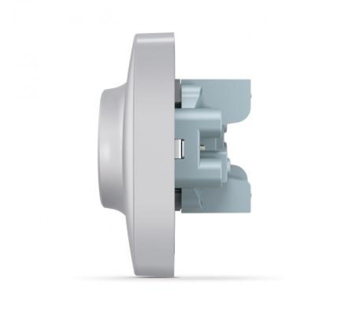 Videx Розетка Videx BINERA 2ая с заземлением серебр (VF-BNSK2G-SS)