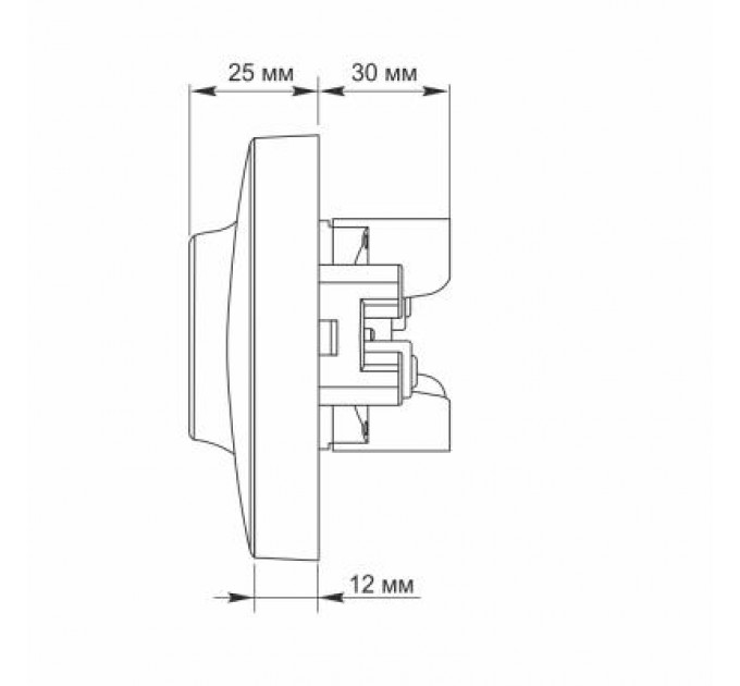 Videx Розетка Videx BINERA 2ая с заземлением серебр (VF-BNSK2G-SS)
