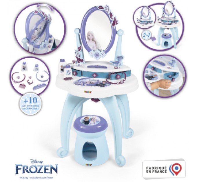 Smoby Ігровий набір Smoby Toys Фроузен Столик із дзеркалом (320244)