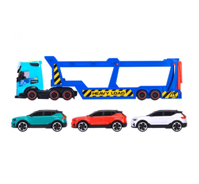 Dickie Toys Спецтехніка Dickie Toys Автотранспортер з 3 машинками (3747017)