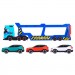 Dickie Toys Спецтехніка Dickie Toys Автотранспортер з 3 машинками (3747017)